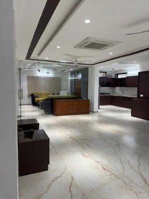 Living Room in 3 BHK Apartment at Niharika Sunrise, Khajaguda – for Rent