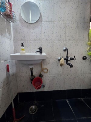 Bathroom in 2 BHK Apartment at Gurukrupa Marina Enclave, Malad West – for Sale