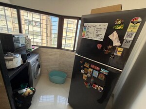 Kitchen in 2 BHK Apartment at Khar West – for Rent
