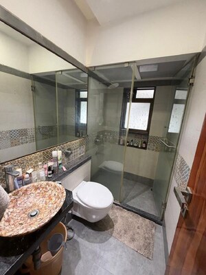Attached Bathroom in 2 BHK Apartment at Khar West – for Rent