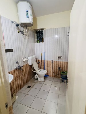 Bathroom in 2 BHK Apartment at Roopena Agrahara – for Rent