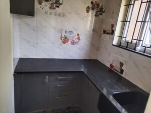 Kitchen in 1 BHK Builder Floor at Btm Layout Stage 2 – for Rent