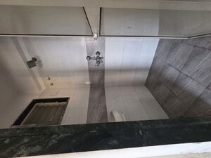Bathroom in 1 BHK Apartment at Malad East – for Rent