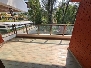 Balcony in 4 BHK Apartment at Oxford Hallmark, Koregaon Park – for Rent