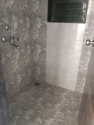 Bathroom in 1 BHK Apartment at Ornate Galaxy, Naigaon East – for Rent