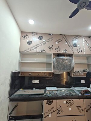 Kitchen in 3 BHK Apartment at Aurobindo The Regent, Kondapur – for Rent