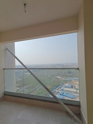 Balcony in 3 BHK Apartment at Aurobindo The Regent, Kondapur – for Rent