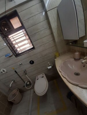 Bathroom in 3 BHK Apartment at Raj Rudram Apartments, Goregaon East – for Sale