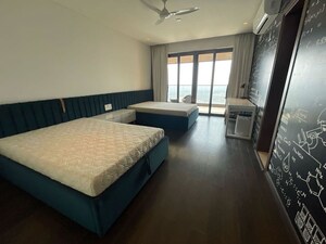 Bedroom in 4 BHK Apartment at Panchshil Eon Waterfront II, Kharadi – for Rent