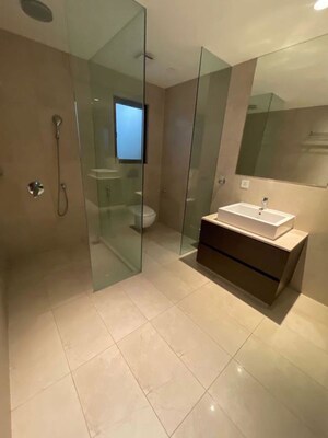 Bathroom in 4 BHK Apartment at Panchshil Eon Waterfront II, Kharadi – for Rent