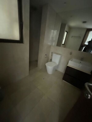 Bathroom in 4 BHK Apartment at Panchshil Eon Waterfront II, Kharadi – for Rent
