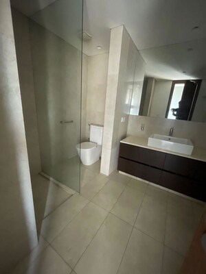 Bathroom in 4 BHK Apartment at Panchshil Eon Waterfront II, Kharadi – for Rent