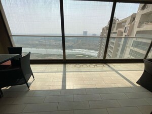 Balcony in 4 BHK Apartment at Panchshil Eon Waterfront II, Kharadi – for Rent