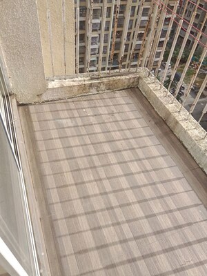 Balcony in 2 BHK Apartment at JSB Nakshatra Greens, Naigaon East – for Rent