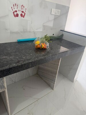 Kitchen in 1 BHK Apartment at Metropolis Bayside, Kasarvadavali – for Rent