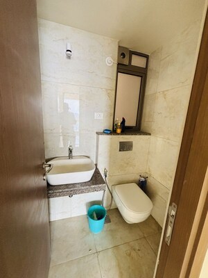 Bathroom in 3 BHK Apartment at Prestige Siesta, Mulund West – for Rent