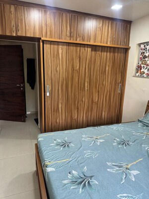 Bedroom in 3 BHK Apartment at Hermes Heritage Homes, Shastrinagar – for Rent