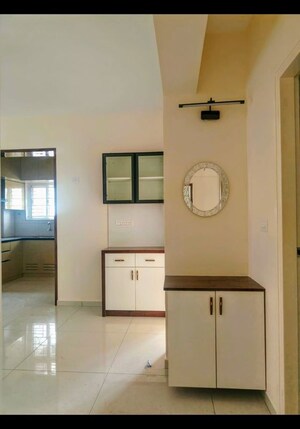 Bathroom in 2 BHK Apartment at Bhavya Dazzle, Sarjapur – for Rent