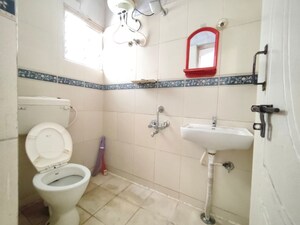 Bathroom in 2 BHK Apartment at Ashwini Heights, Kodihalli – for Rent