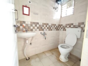 Bathroom in 2 BHK Apartment at Ashwini Heights, Kodihalli – for Rent