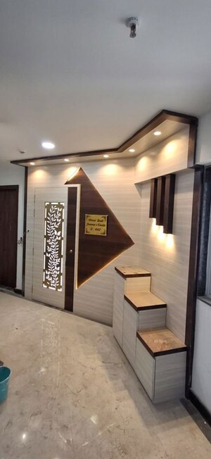 Building Lobby in 2 BHK Apartment at Group Seven Rushi Heights, Goregaon East – for Rent