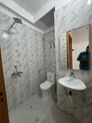 Bathroom in 2 BHK Builder Floor at Saket – for Rent