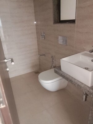 Bathroom in 2 BHK Apartment at Sunteck West World, Tivri – for Rent