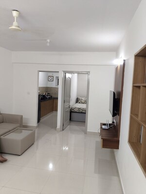 Living Room in 1 BHK Apartment at Sai Arcade Bellandur, Bellandur – for Rent