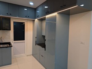 Kitchen in 3 BHK Apartment at Rajapushpa Provincia, Narsingi – for Rent