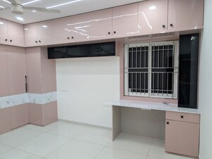 Kitchen in 3 BHK Apartment at Rajapushpa Provincia, Narsingi – for Rent