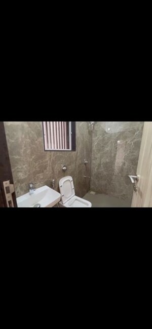 Bathroom in 2 BHK Apartment at Mahaveer Solitaire Edge, Kandivali East – for Rent