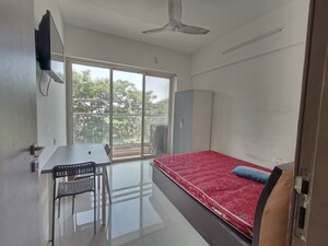Bedroom in 2 BHK Apartment at Akshar Green World, Dighe – for Rent