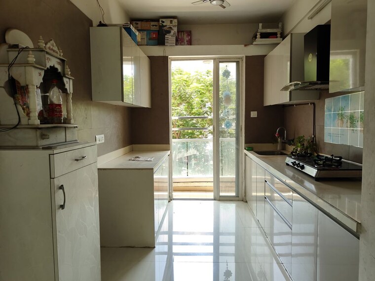 Kitchen, akshar-green-world 2 Bedroom 1245 Sq.Ft. Apartment In Dighe Navi Mumbai 10322786