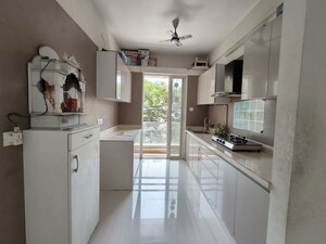 Kitchen in 2 BHK Apartment at Akshar Green World, Dighe – for Rent