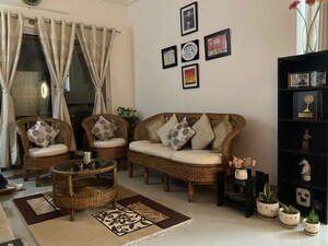 Living Room in 3 BHK Apartment at Concorde Manhattans, Electronic City – for Rent