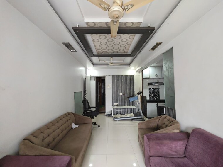 Living Room, vijay-nagari-annex 2 Bedroom 715 Sq.Ft. Apartment In Waghbil Thane 10322796