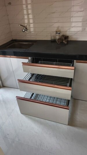 Furnished Amenities in 2 BHK Apartment at Ram Pushpanjali Residency, Owale – for Rent