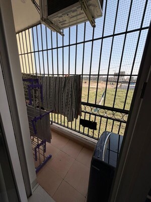 Balcony in 2 BHK Apartment at SBP City Of Dreams Zirakpur, High Ground – for Rent