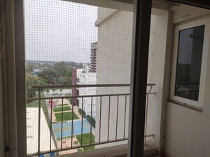 Balcony in 2 BHK Apartment at Ramky One North, Yelahanka – for Rent