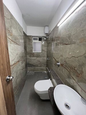 Bathroom in 3 BHK Apartment at Emerald Apartment Santacruz, Santacruz East – for Rent