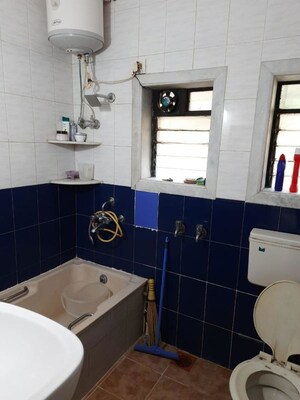 Bathroom in 2 BHK Apartment at Ajmera Girnar, Wadala – for Rent