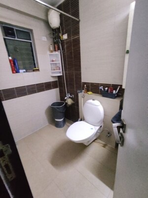 Bathroom in 2 BHK Apartment at Ajmera Girnar, Wadala – for Rent