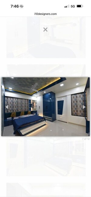 Living Room in 2 BHK Apartment at Brahma Nancy Brahma Residency, Bavdhan – for Rent