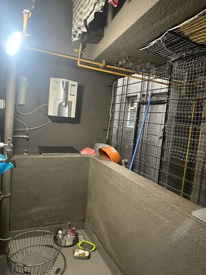 Balcony in 2 BHK Apartment at Brahma Nancy Brahma Residency, Bavdhan – for Rent