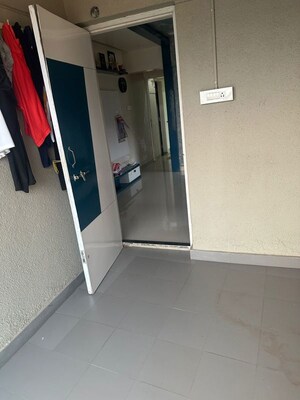 Staircase in 2 BHK Apartment at Brahma Nancy Brahma Residency, Bavdhan – for Rent