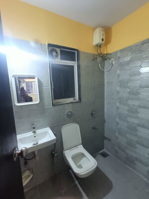 Bathroom in 2 BHK Apartment at Aashna Samadhan, Goregaon West – for Rent
