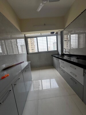 Kitchen in 1 BHK Apartment at Neelkanth Sunberry Ghansoli, Ghansoli – for Rent