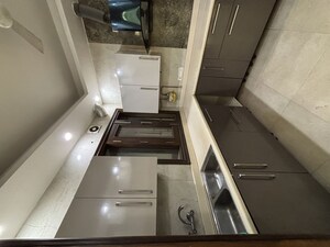 Kitchen in 3 BHK Builder Floor at Shivalik Colony – for Rent