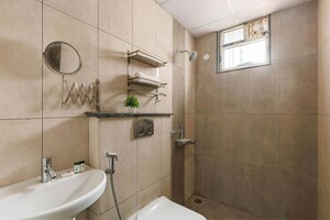 Bathroom in 3 BHK Apartment at Brigade El Dorado, Bagaluru – for Rent