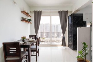 Staircase in 3 BHK Apartment at Brigade El Dorado, Bagaluru – for Rent